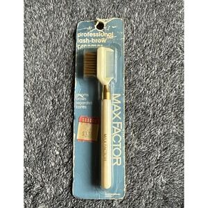 Vtg 80s Max Factor Professional Face Lash And Brow Groomer Nip Collectible